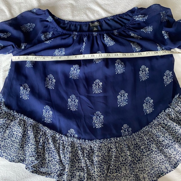 LUCKY BRAND - Women’s Boho Top - size S - Picture 4 of 8